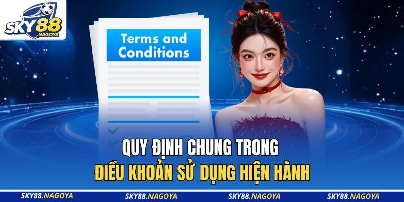 Quy định chung trong điều khoản sử dụng hiện hành